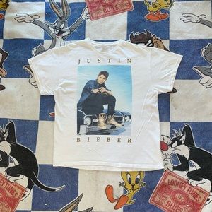 Justin Bieber believe tour tee